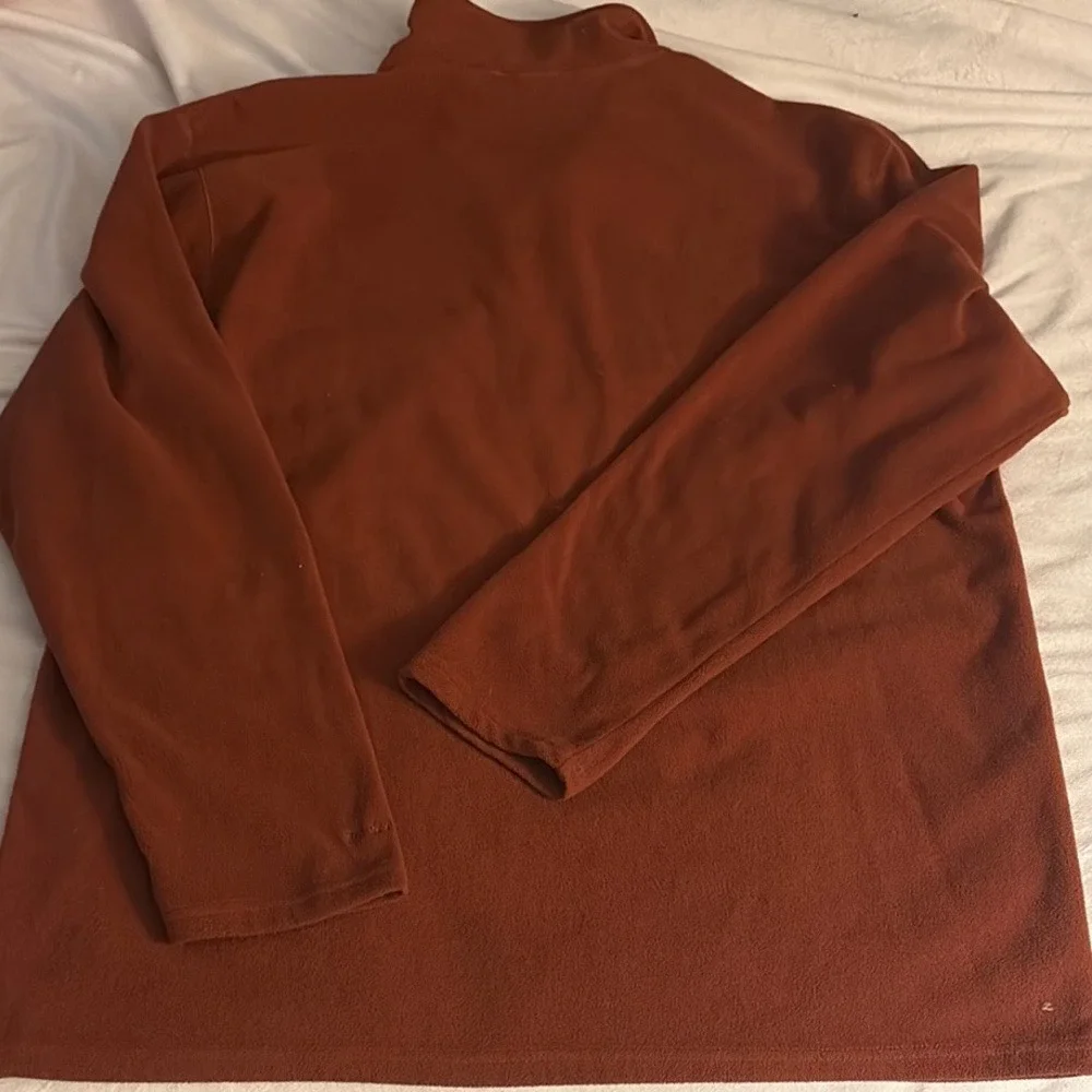 The North Face Burnt Orange Fleece‎ Pullover
